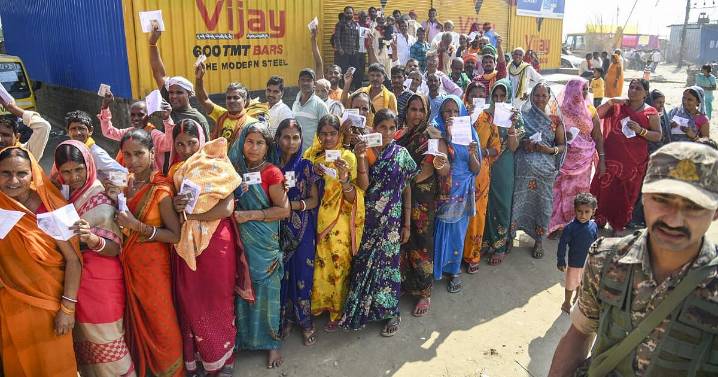 What does the record turnout of voters in Bihar polls indicate?