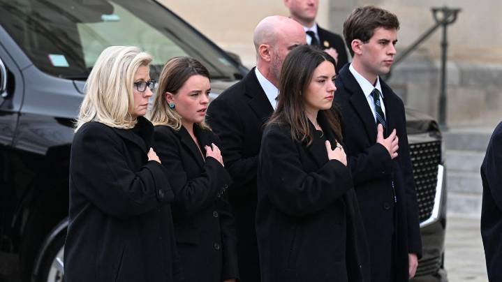 In photos: Scenes from former Vice President Dick Cheney's funeral