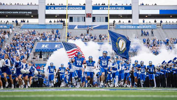 UK football defense, missing starters, contains high-powered Tennessee Tech offense