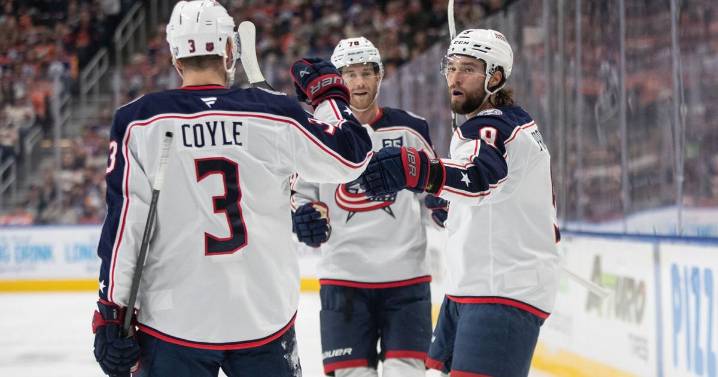 Coyle scores shootout winner as Blue Jackets beat Kraken 2