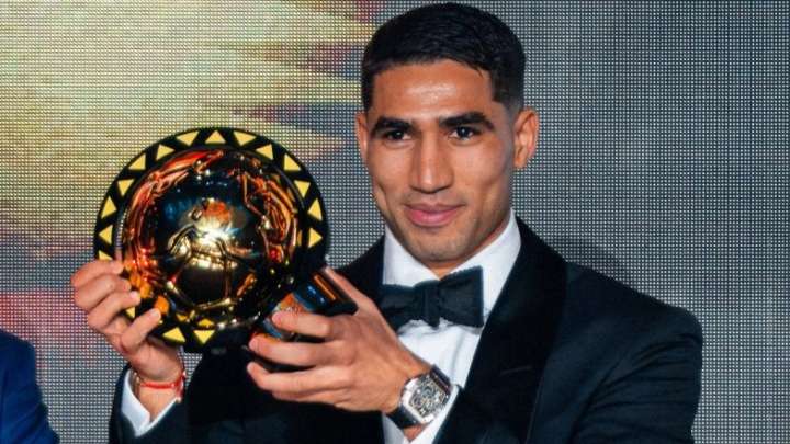 Football PSG Defender Achraf Hakimi Reflects on Winning African Footballer of the Year Award, Says ‘Proud Moment for Me’