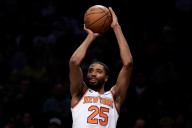 Knicks' Mikal Bridges thankful for 'stepping stone' Nets