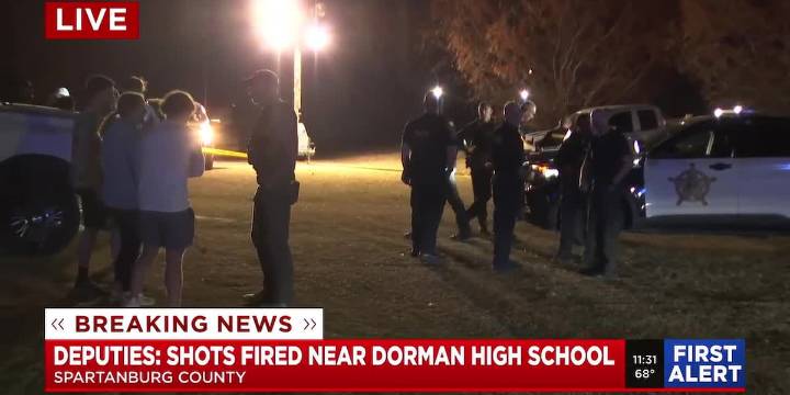 Deputies: Shots fired in Upstate high school parking lot under investigation