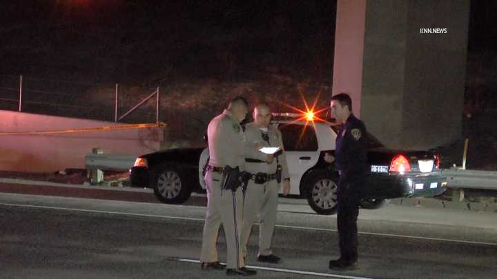 Motorcyclist dies after crashing on 101 Freeway in Woodland Hills