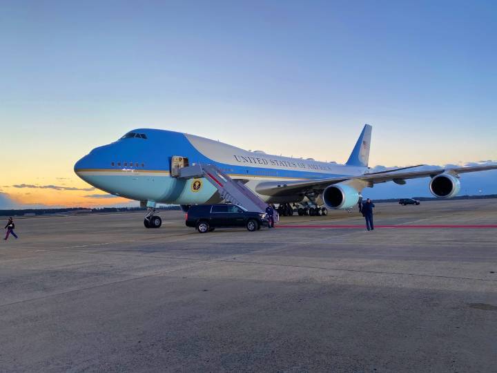 Multiple people at Air Force One base hospitalized after package of white powder delivered