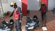 Bomberos atienden explosión de una bombona en Caracas