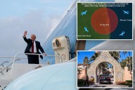 Palm Beach residents rage as FAA redirects air traffic over their homes to avoid Trump's Mar