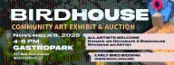 West Hartford Community Interactive Launches Community Birdhouse Art Exhibit & Auction