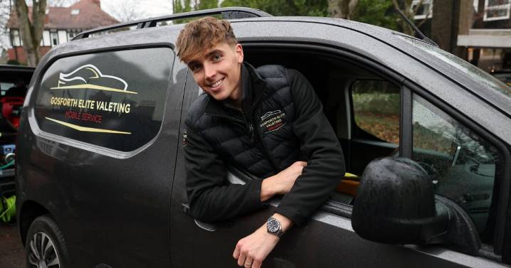 Newcastle entrepreneur, 21, hopes to inspire others following car valeting business success