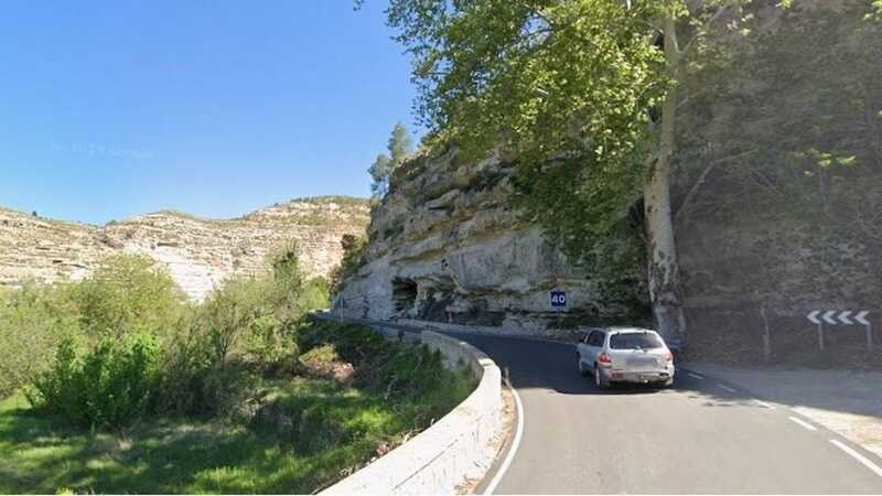 Cortada la AB-204 a la altura de Jorquera por un desprendimiento de piedras