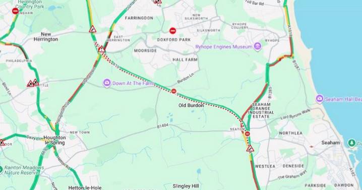 A19: Rush hour delays as major route remains closed after serious accident