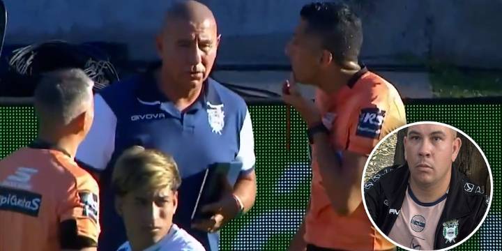 Le arrojaron un martillo al árbitro Yael Falcón Pérez en Gimnasia