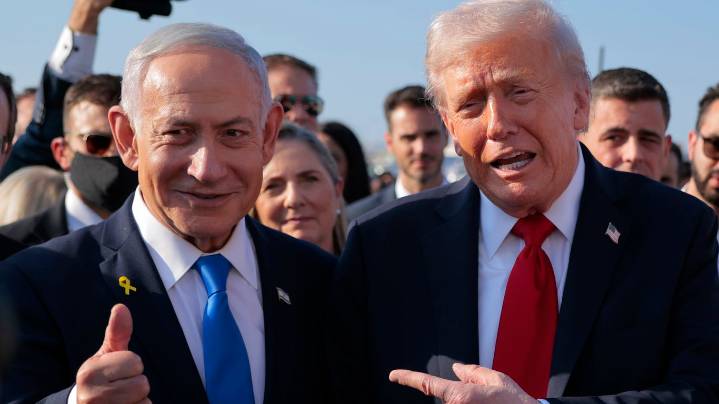 Trump says he'll "be involved" in Netanyahu's corruption trial "to help him out"