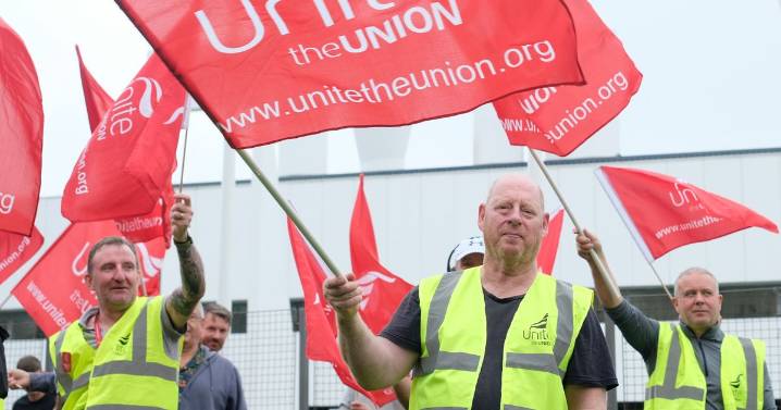 Unite members employed by GXO Logistics in Motherwell to begin strike action tomorrow over 'inferior' pay