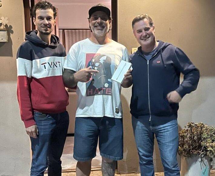 El Club de Leones y su Mega Rifa Anual – Guillermo Ubiría ganó el Iphone