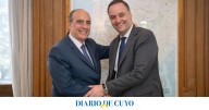 Manuel Adorni y Guillermo Francos se mostraron juntos en Casa Rosada para coordinar la transición