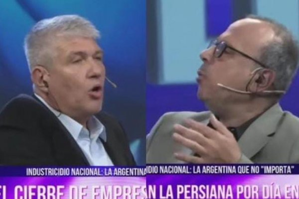 Tremenda pelea a los gritos: Ladaga perdió la paciencia y Aracre lo buchoneó en vivo ante el productor