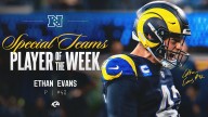 Ethan Evans named NFC Special Teams Player of the Week for Week 11