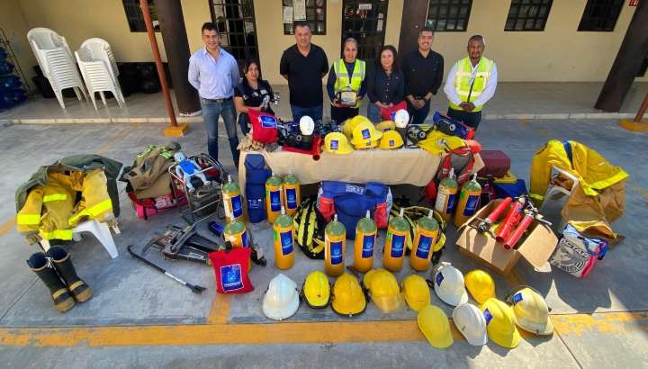 Xicoténcatl recibe importante donación de equipo gracias a la fundación Care Convoy