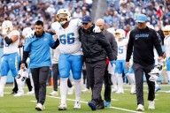 Chargers’ offensive line woes and shuffling continue