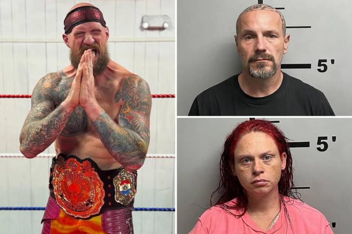 Pro wrestler's ex-wife and her new man charged with murdering him 3 days after divorce finalized
