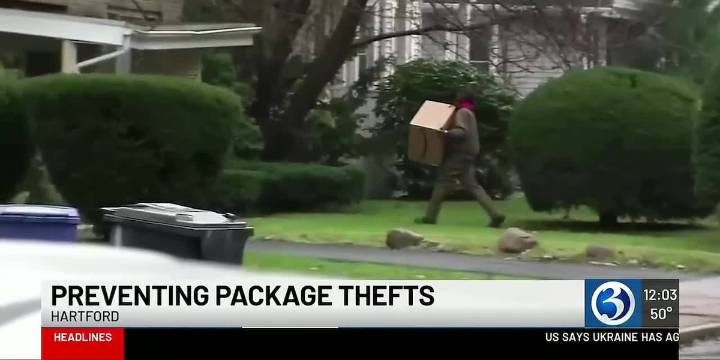 Hartford police go undercover to catch package thieves