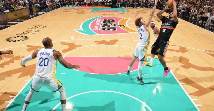 San Antonio vs. Golden State, Final Score: Spurs get lit up in 125