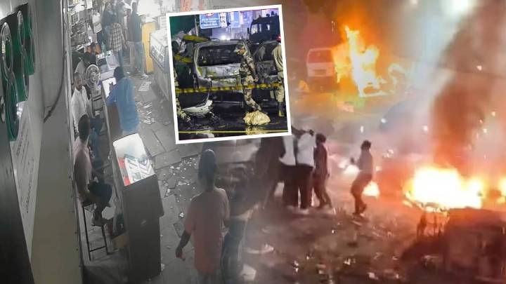 Shocking CCTV Footage Captures Moments After The Explosion India News