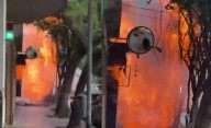 Escape de gas y fuego en Caballito en la vía pública: “Se propagó en llamas de 12 metros”