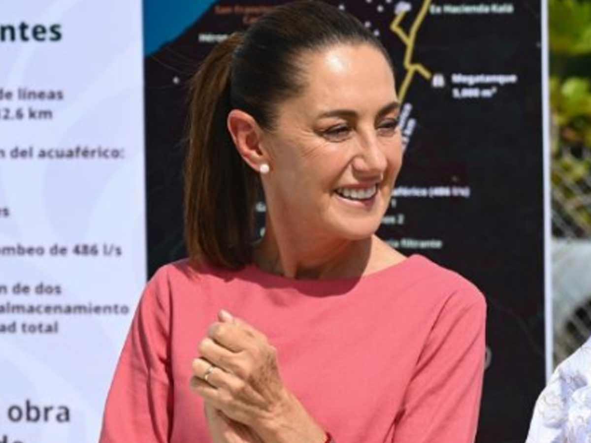 Arranca Sheinbaum programa “Agua para Campeche”