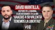 David Mantilla, hispano en la Marina, a los veteranos en su día: "Gracias a su valentía tenemos la libertad"