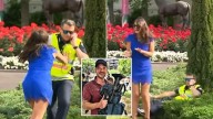 Channel 7 cameraman Will Pristel remembers iconic moment he captured racegoer pushing over cop at 2015 Melbourne Cup