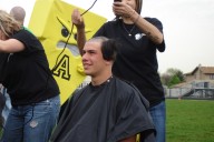 Andrew grad Tom Serratore is helping lead St. Baldrick's charge