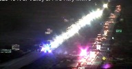 Crash causes delays on I-15 northbound near Valley of Fire Highway
