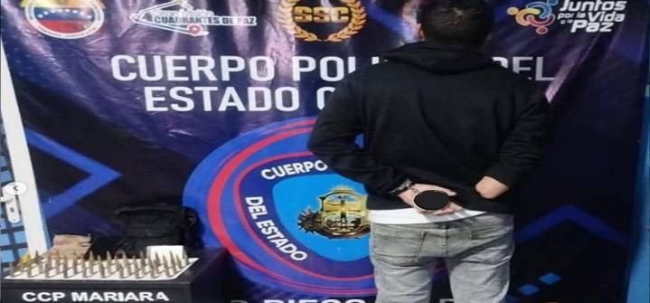 Un sujeto quedó detenido tras estar solicitado por homicidio en Carabobo