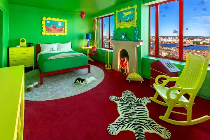 The Sheraton Boston Hotel's 'Goodnight Moon' Suite Is a Replica of the Classic Storybook