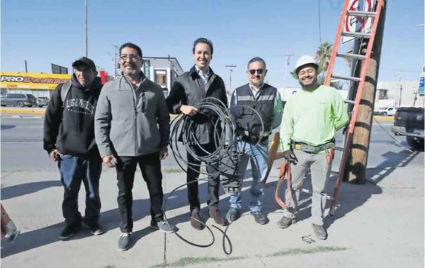 Inicia retiro de cable en desuso