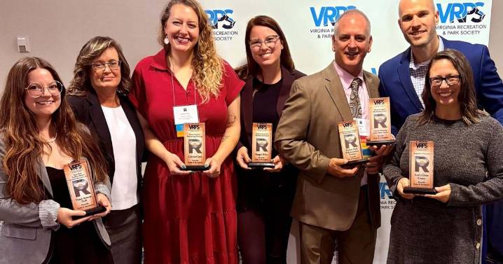 Danville Parks and Recreation team earns 6 awards from state group