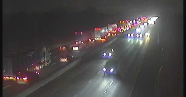 LIVE M6 traffic with huge delays as third crash shuts three lanes