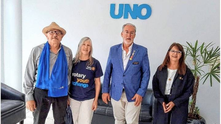 Rotary: el Gobernador del Distrito 4945 visitó Paraná y valoró el compromiso de los socios locales