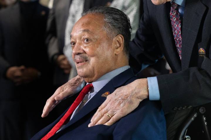 Rev. Jesse Jackson hospitalized in Chicago