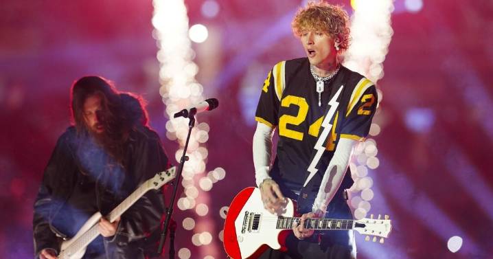 MGK thrills football fans at 112th Grey Cup halftime show in Winnipeg