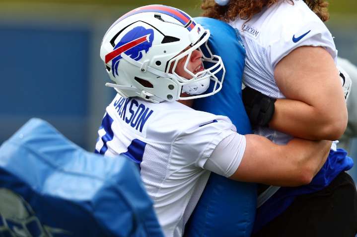 Bills rookie's long-awaited opportunity ends in devastating knee injury after just two plays