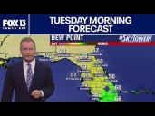 Tampa Weather | Tuesday morning forecast