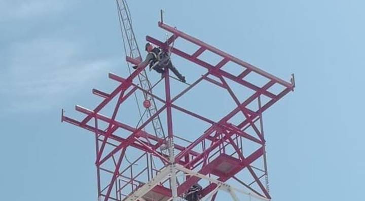 Piura: continúan trabajos de instalación de radar meteorológico