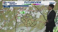 A few isolated showers possible tomorrow morning