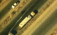 US drone captures Hamas fighters allegedly stealing humanitarian aid in Gaza