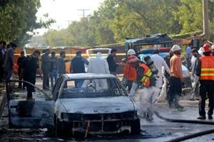 Suicide bombing in Islamabad kills 12, wounds 27