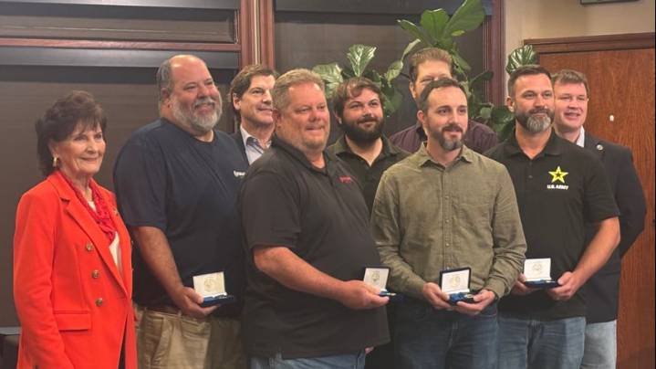 Community Coffee, Department of Veterans Affairs awards eight employees with veteran awards