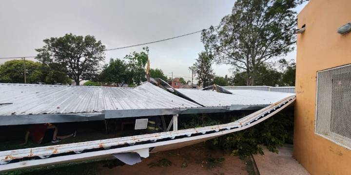 Fuertes tormentas, viento y granizo azotan el centro del país: cómo continuará el tiempo durante el fin de semana largo